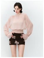 Reversible Chiffon Blouse