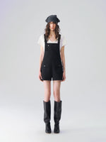Linen Cargo Overalls