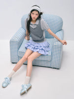 Polo Collar Two‑Layer Ice Silk T-shirt