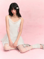 Beaded Halter Dress
