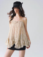 Sheer Polka Dot Camisole