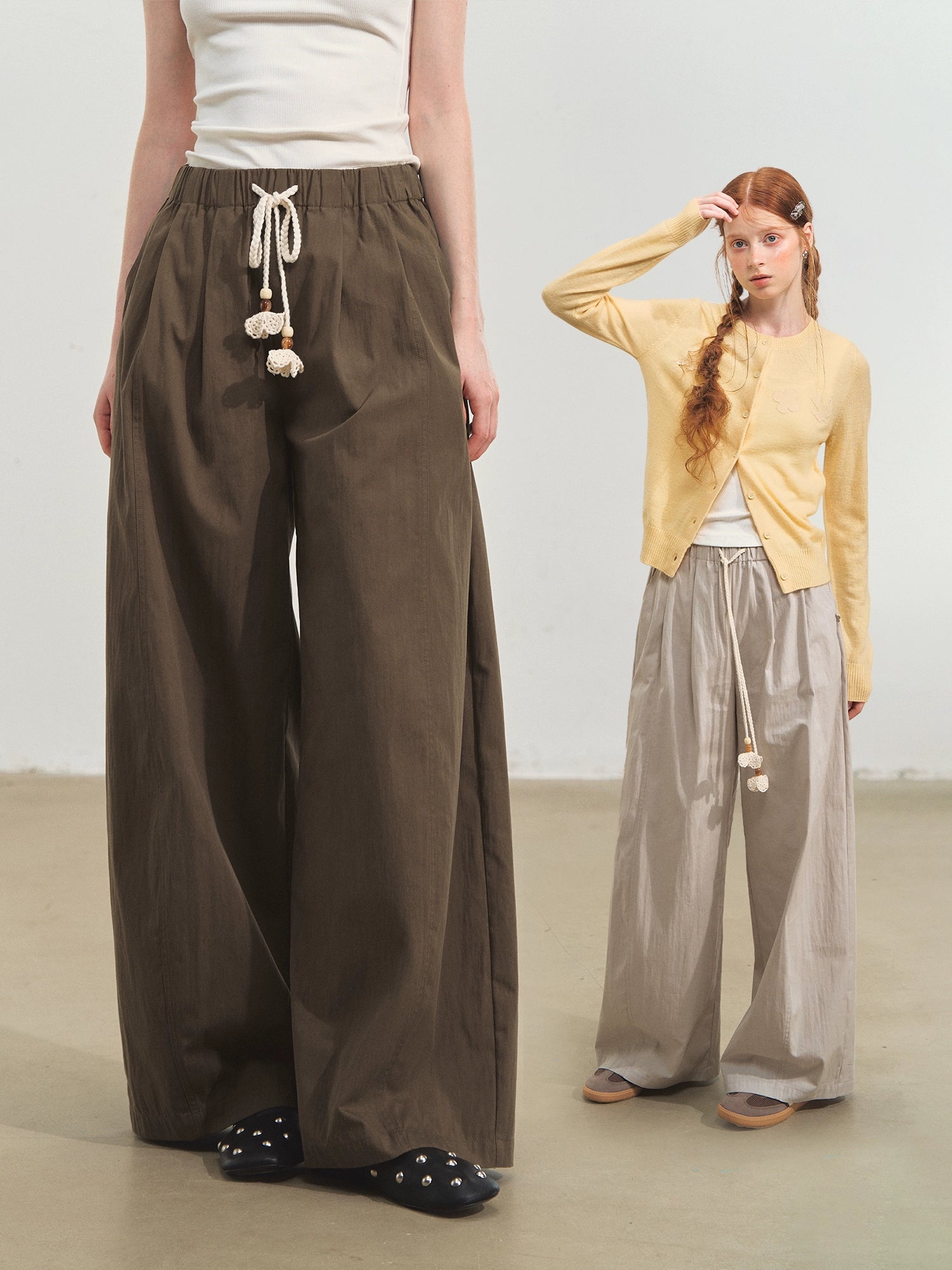 Relaxed Blade-Cut Trousers