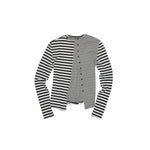 Double-Face Striped Knit 3-Piece Set