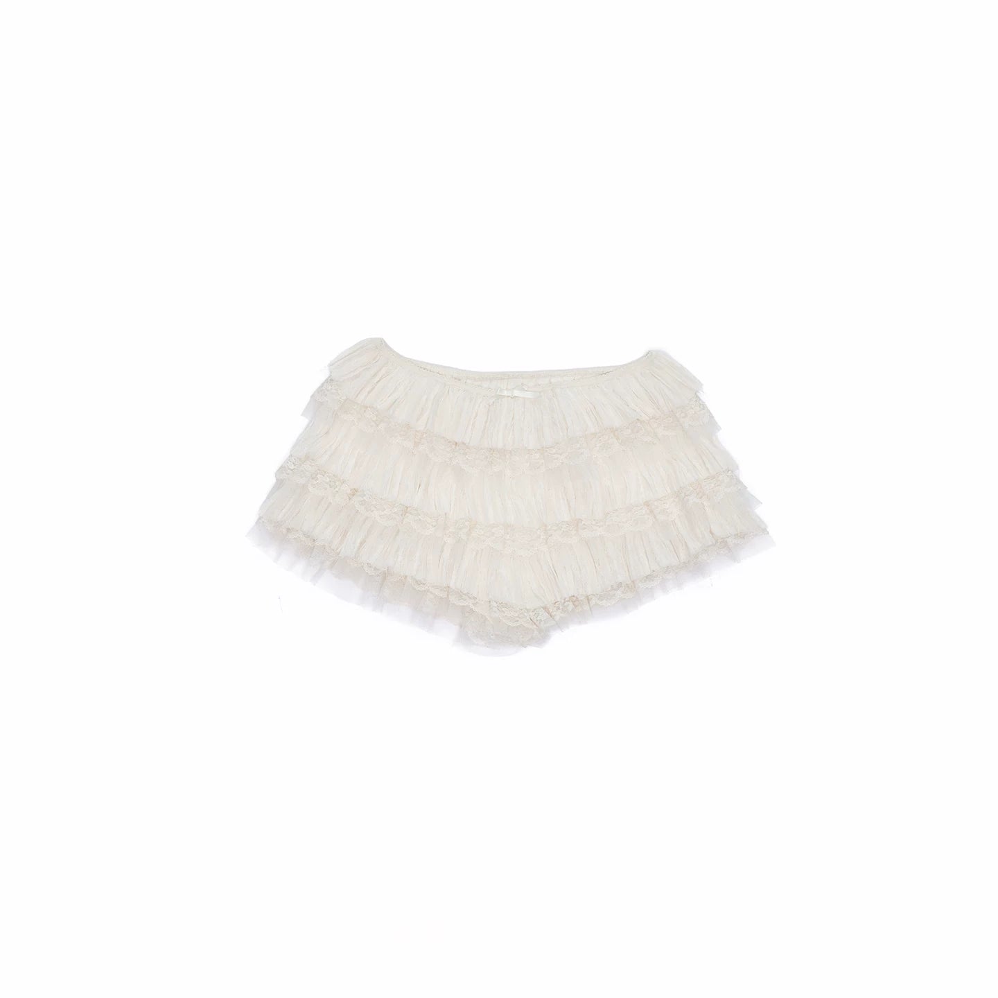Tiered Chiffon Cake Shorts