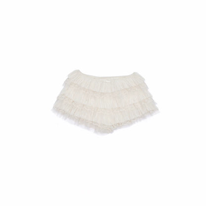 Tiered Chiffon Cake Shorts