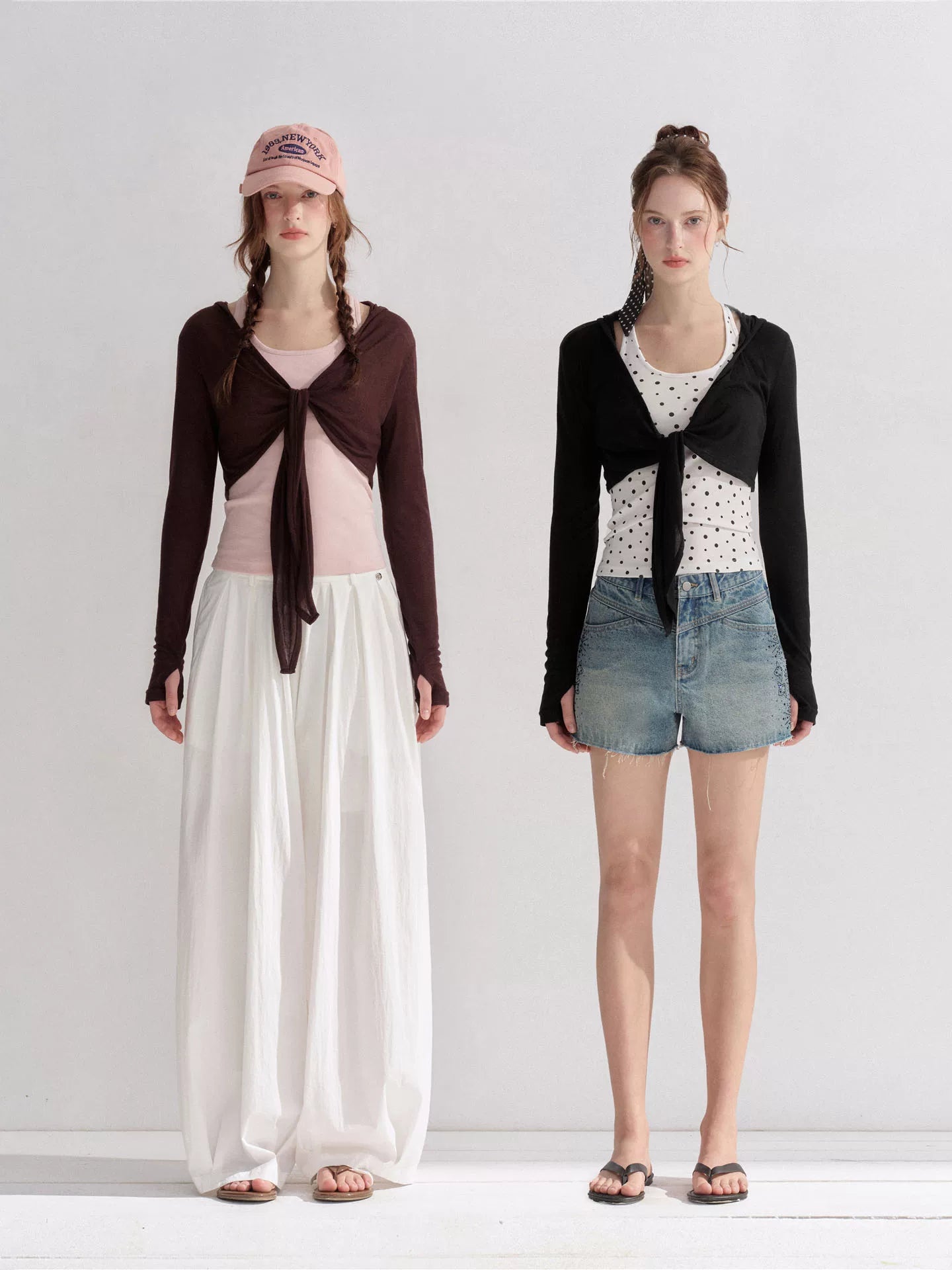 Sun Hooded Cover-up Set