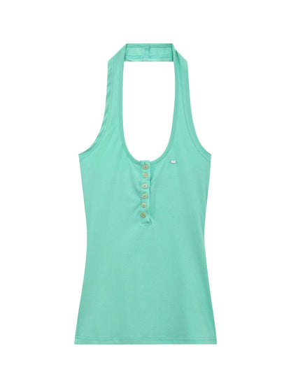 Halter Henley Tank