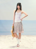 Daisy Chiffon Mermaid Skirt