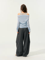 Polka Dot Layered Contrast Tee Set