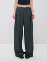 Detachable Pleated Layered Pants Set