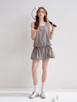 Lace Drawstring Dress