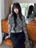 Plaid Cape Top