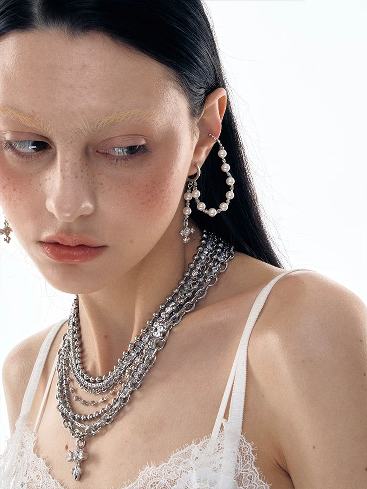 Iris Pearl Earrings