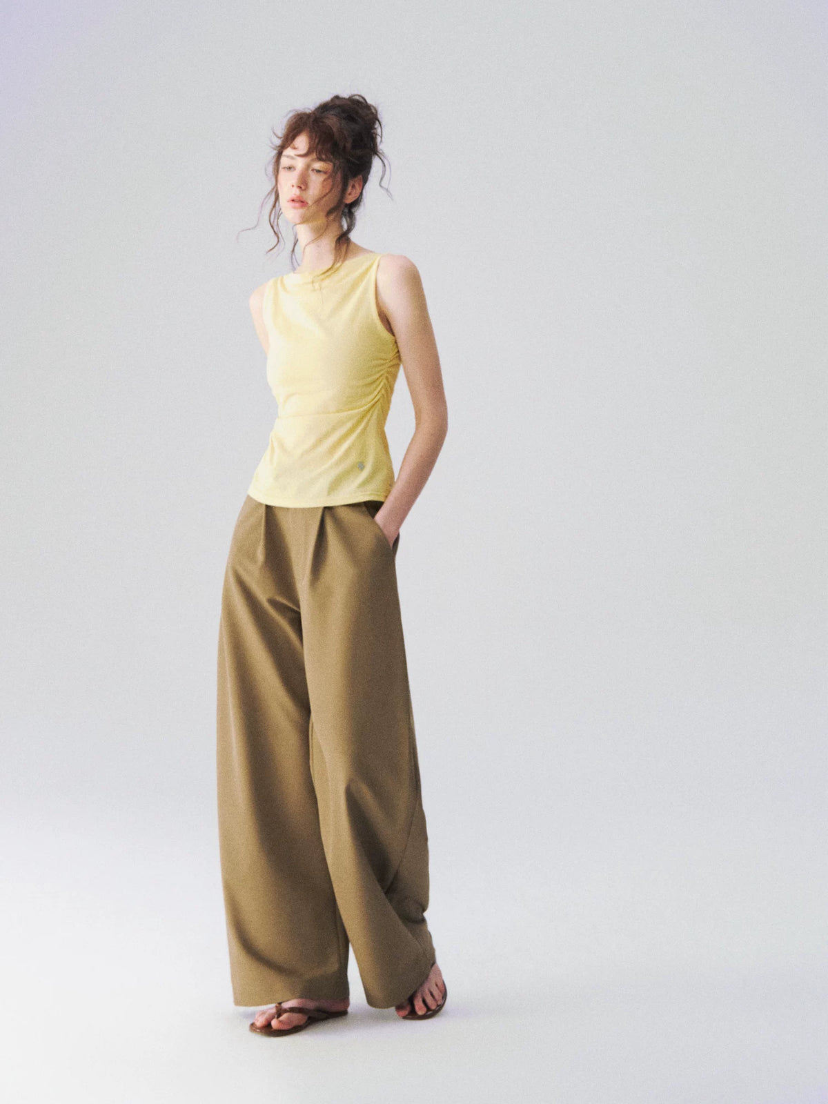 Layered Shawl Top