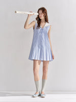 Sailor Collar Pleated Dress