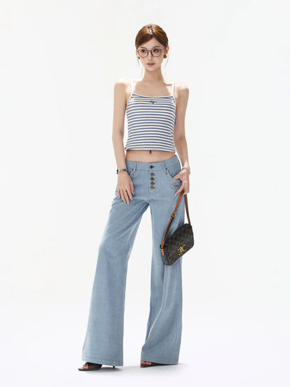 Striped Halter Top