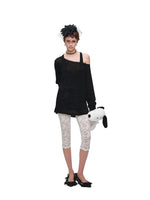 Lace Patch Layered Tee