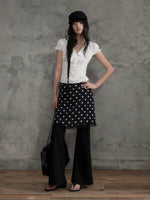 Textured Doll Collar Top