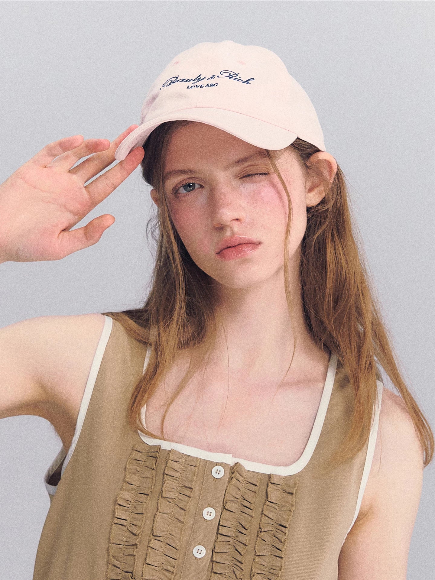 Vintage Letter Baseball Cap