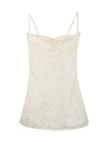 Apricot Floral Cami Dress