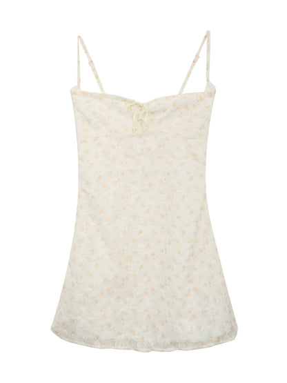 Apricot Floral Cami Dress