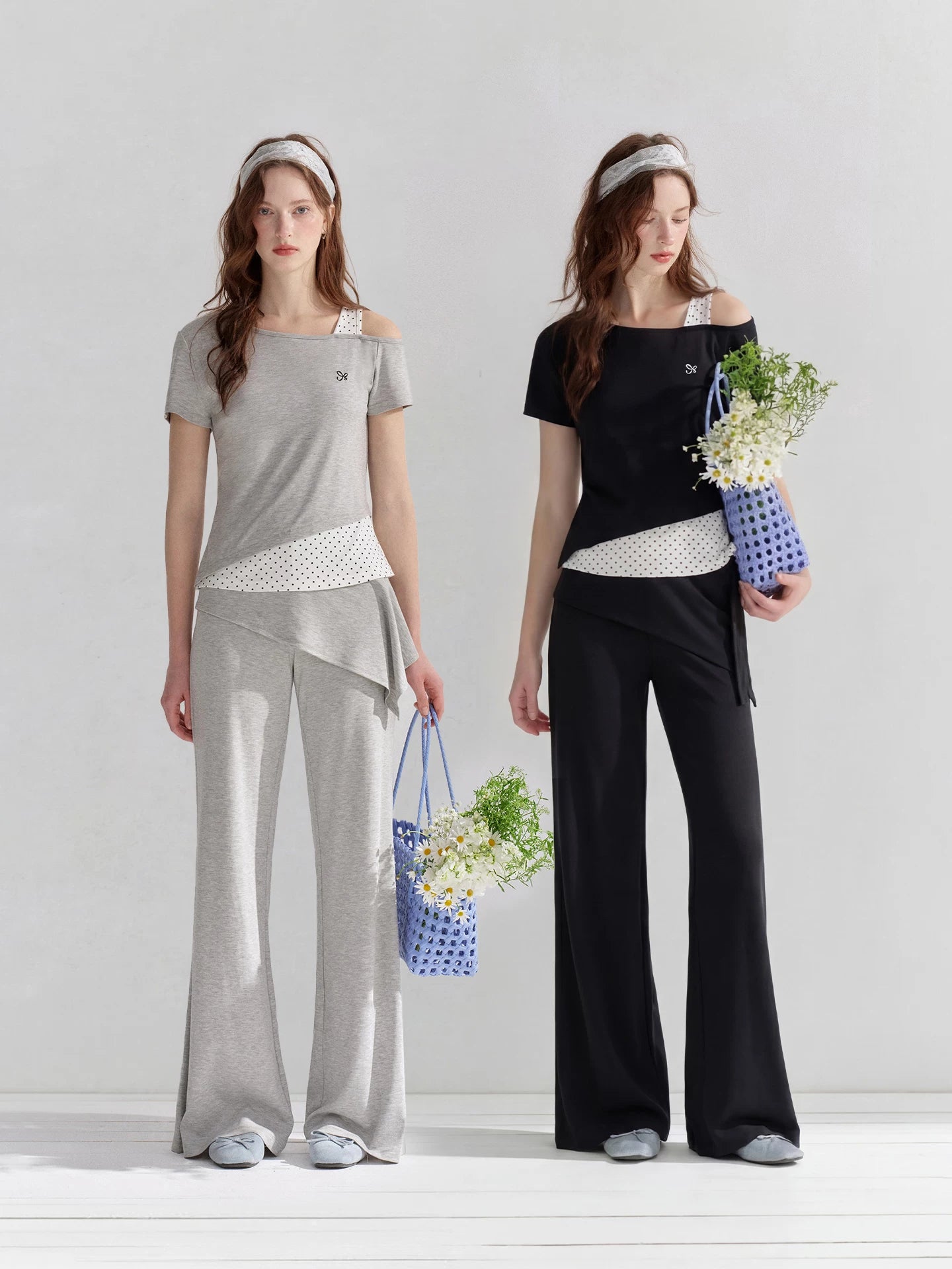 Asymmetric Polka Set