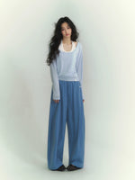 Polka Dot Layered Contrast Tee Set