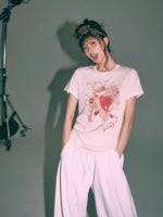 Vintage Oil Painting Angel T-shirt