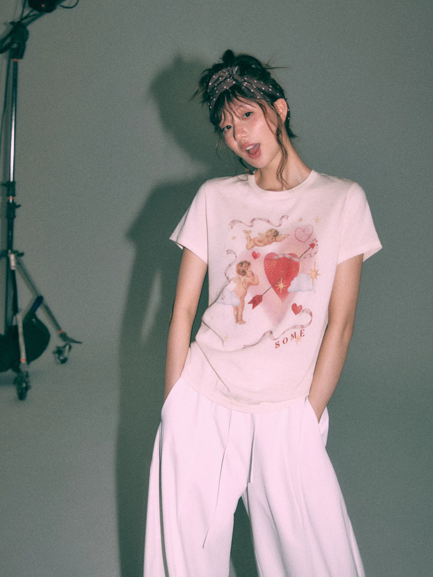 Vintage Oil Painting Angel T-shirt