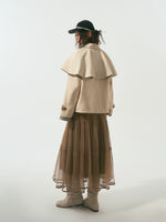 Detachable Cape Jacket