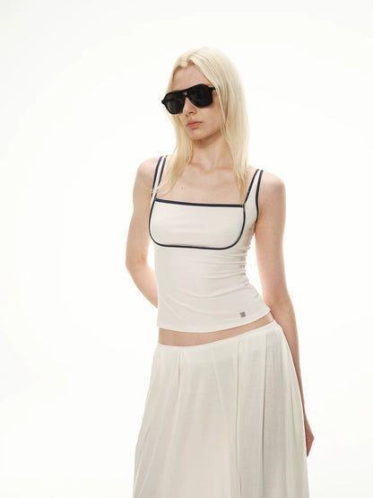 Faux Layered Square Tank