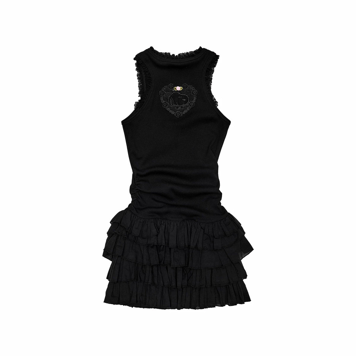 Snoopy Tiered Tank Dress