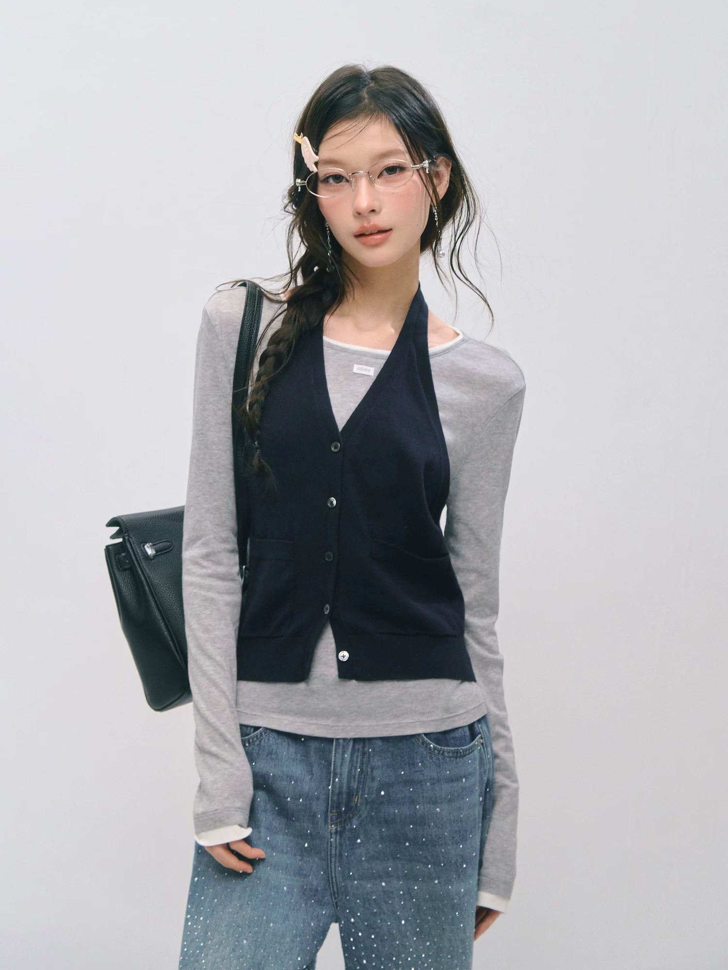 Halter Layered Tee Set