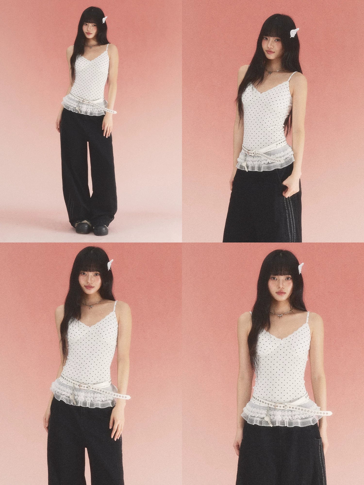 White Star Lace Camisole
