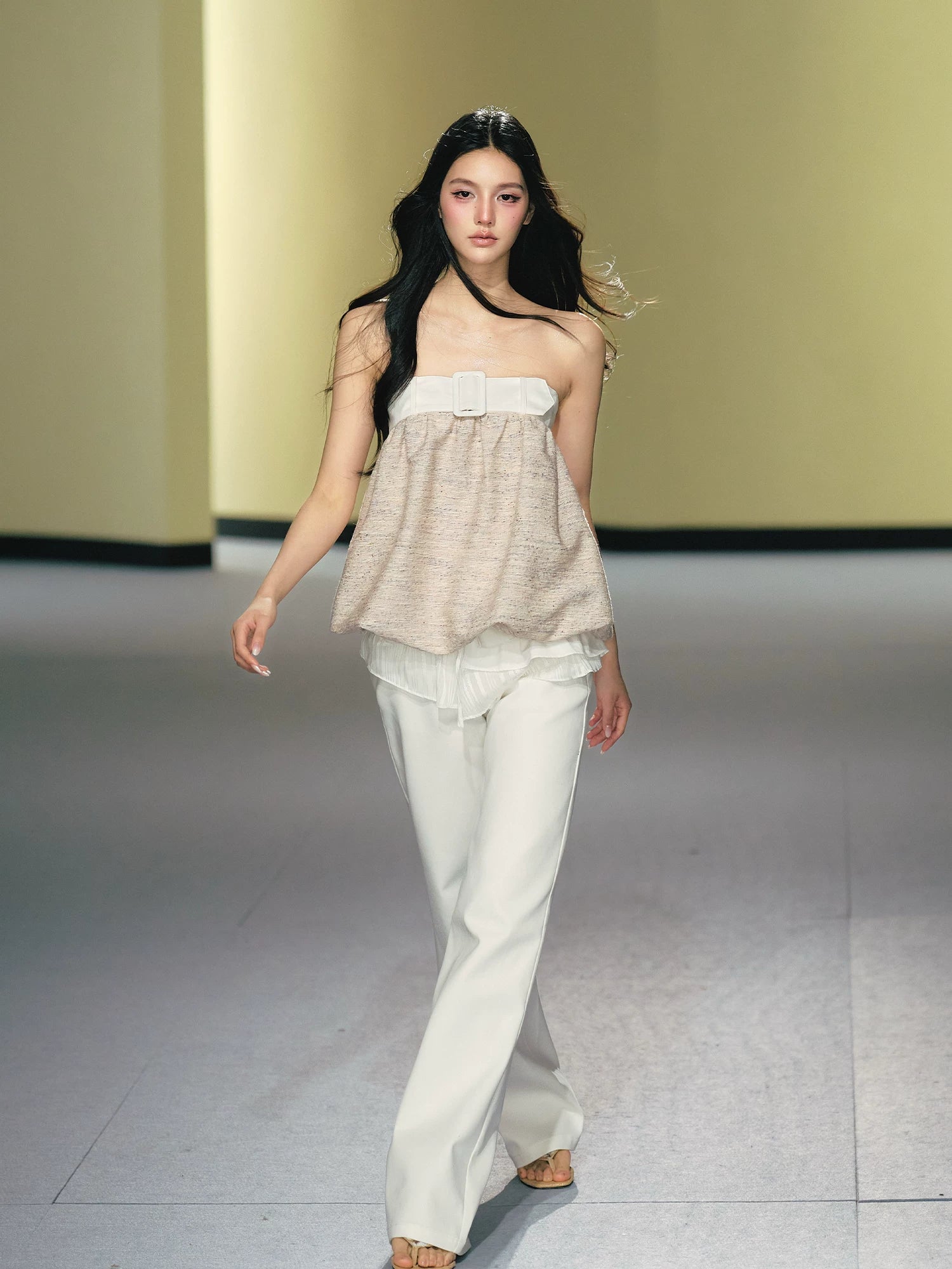Bouclé Bud Bandeau Top