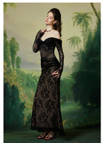 Ariel Luxury Lace Fishtail Dress