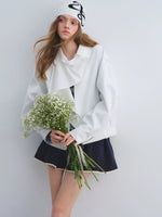 Detachable Cape Harrington Jacket