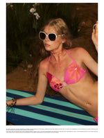 Tropical Halter Tie Bikini