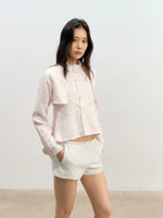 Striped Low-Rise Shorts