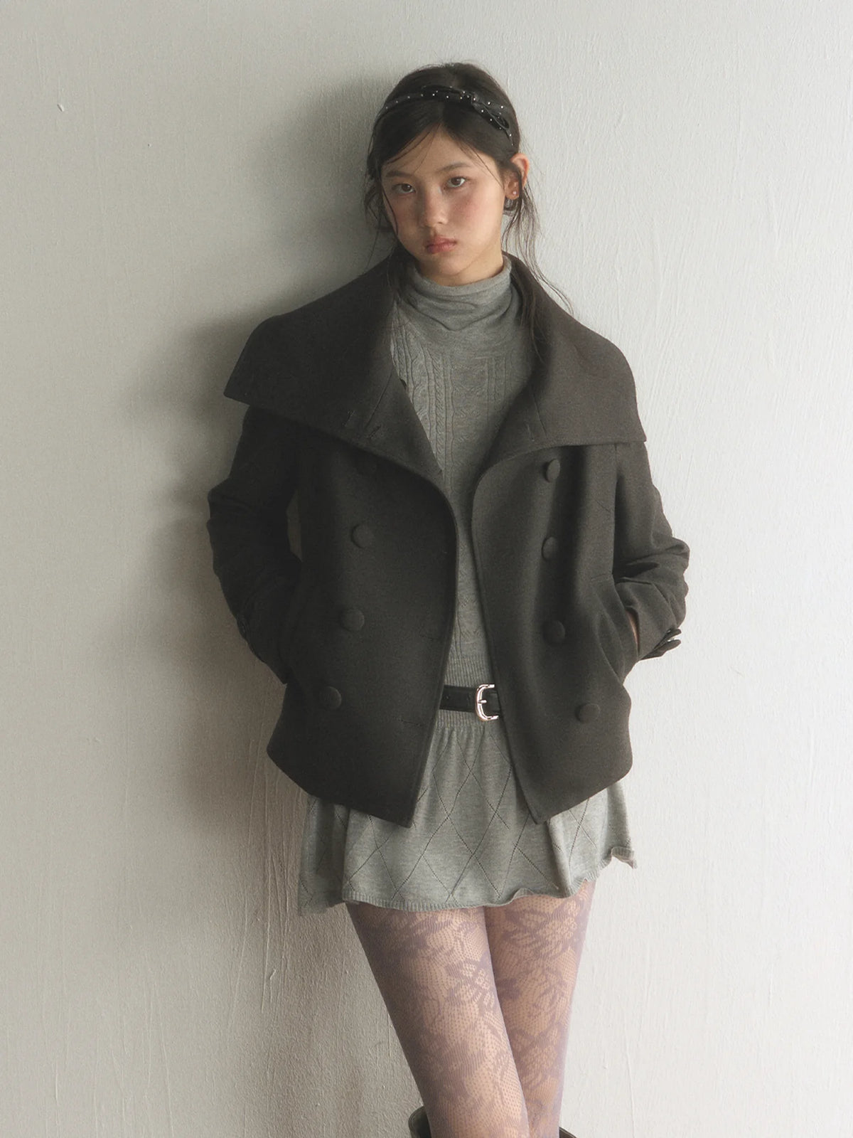 Double Breasted Wool Coat