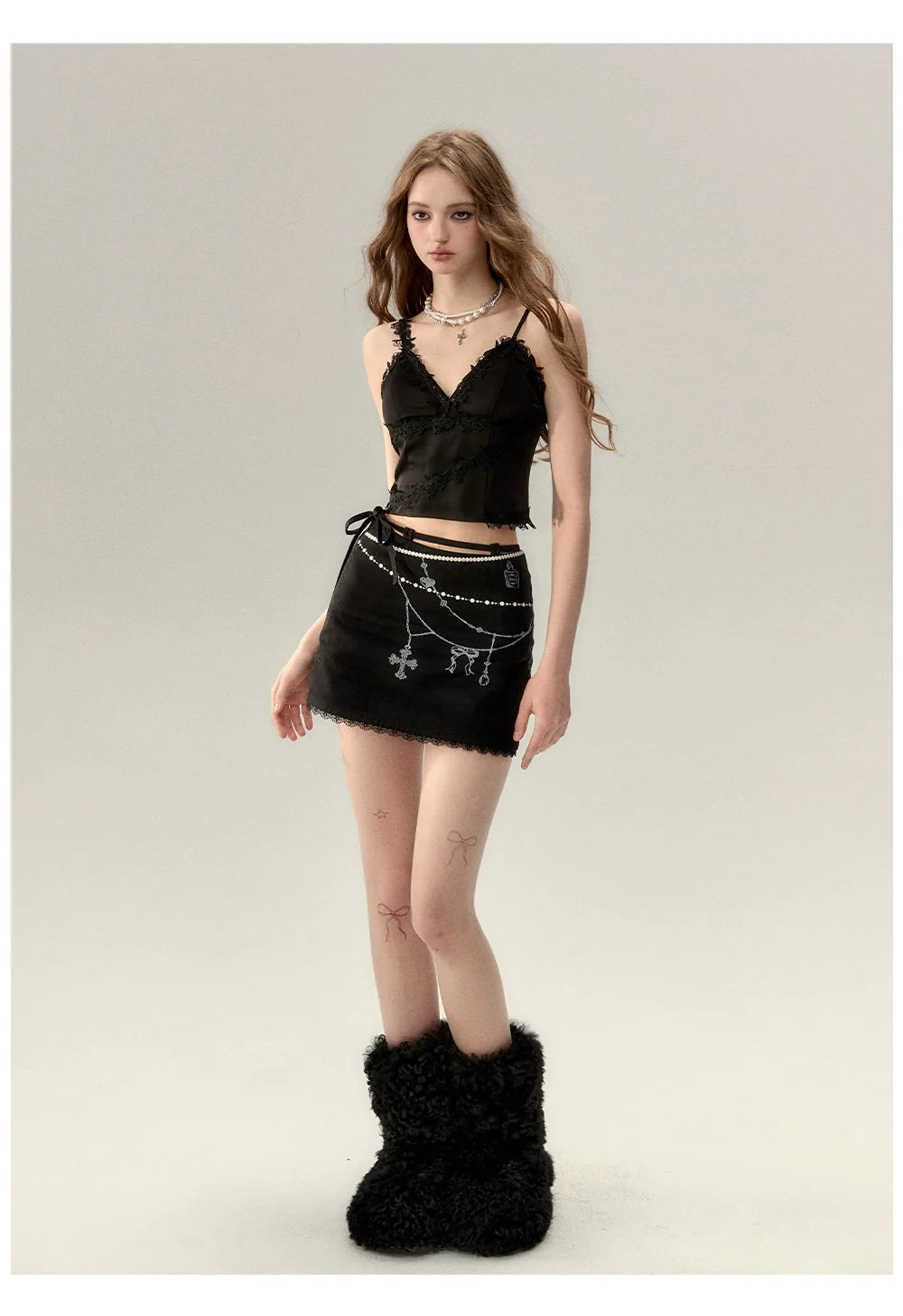 Lace Splicing Design Camisole Tank Top