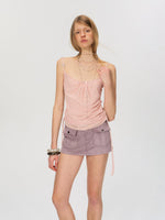 Pink Crystal Shimmer Cami