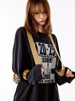 Vintage Letter T-shirt