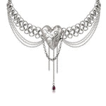 Vintage Heart Pendant Necklace