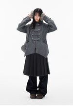 Napoleon Hooded Denim Jacket