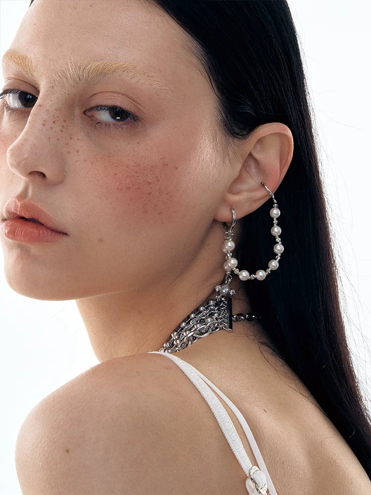 Iris Pearl Earrings