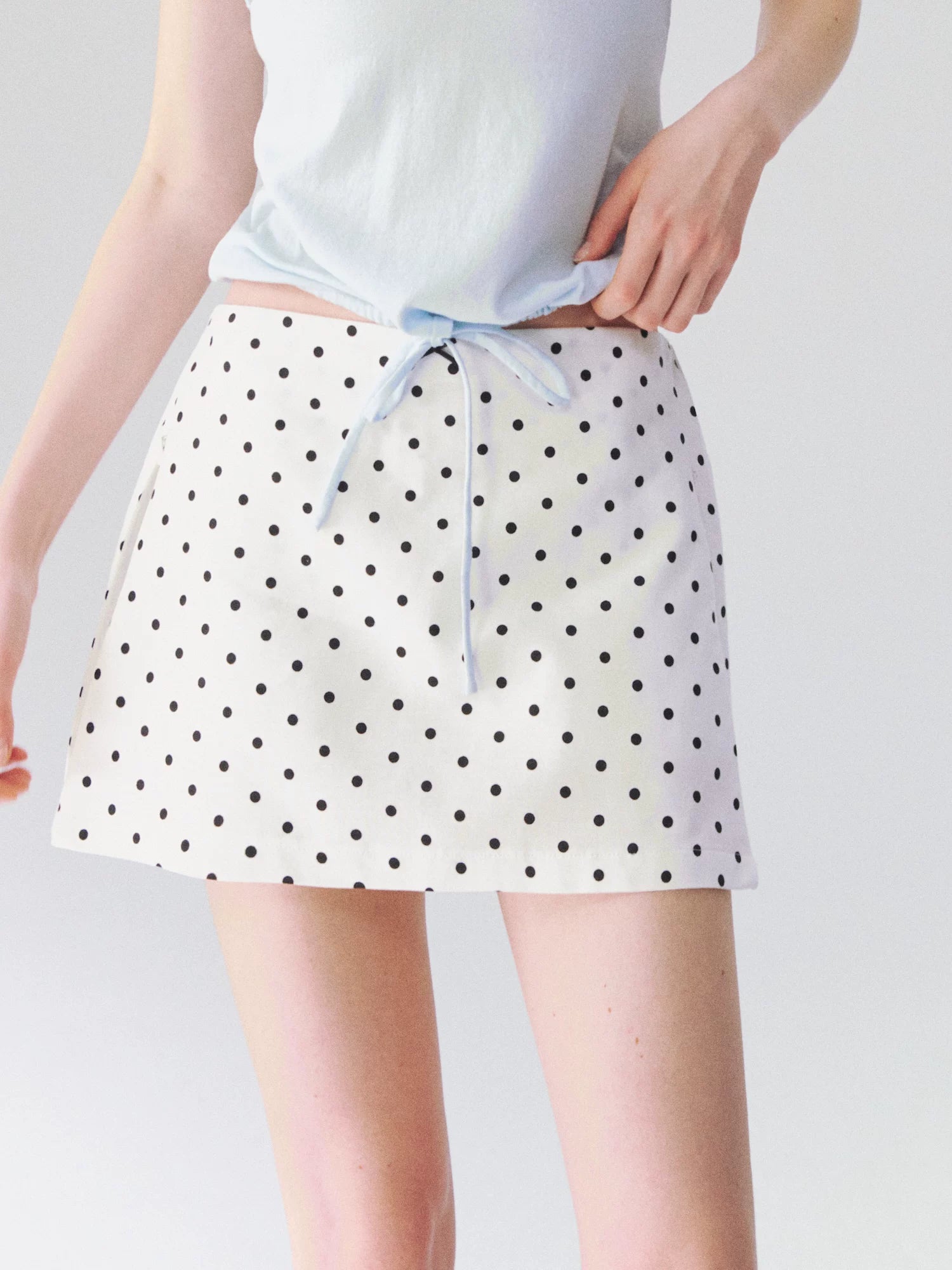 Linen A Line Skirt