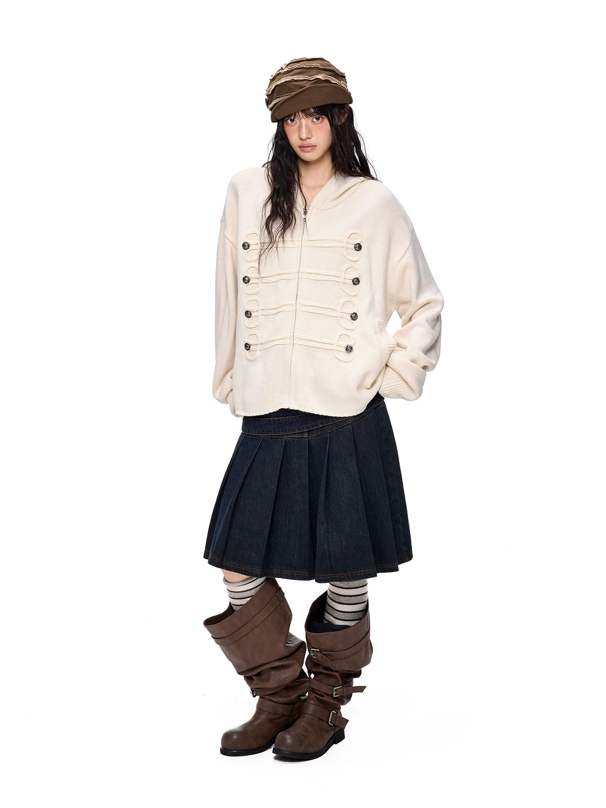 Napoleon Double Breasted Cardigan