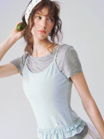 Ruffle Layered Tee Set
