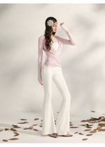 Autumn Tea Modal Knit Blouse